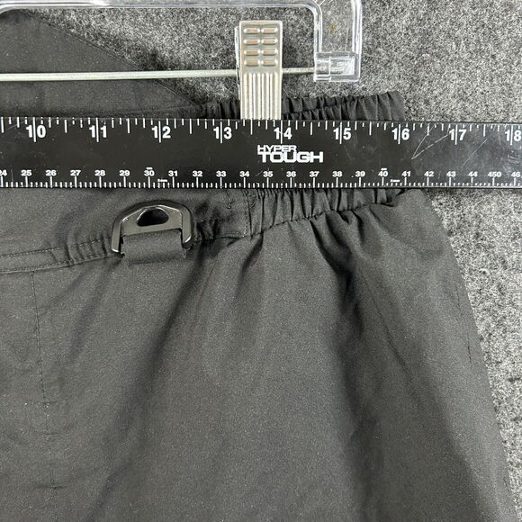 Vintage Alpine Design Gore-Text Ski Pants Men's Medium Black Fleece Lined Snow - Picture 12 of 15